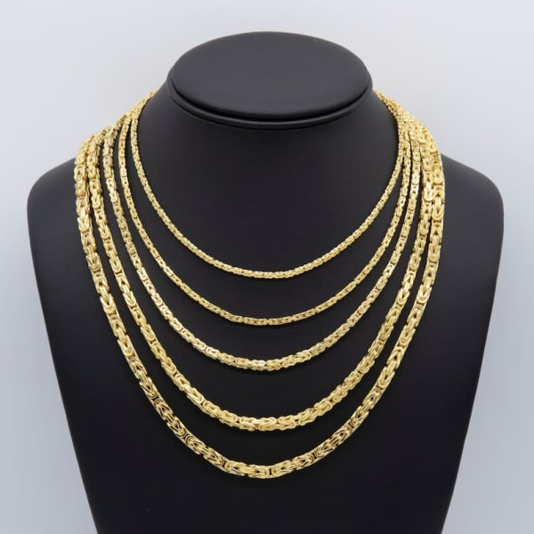 Gold Byzantine-style Necklace