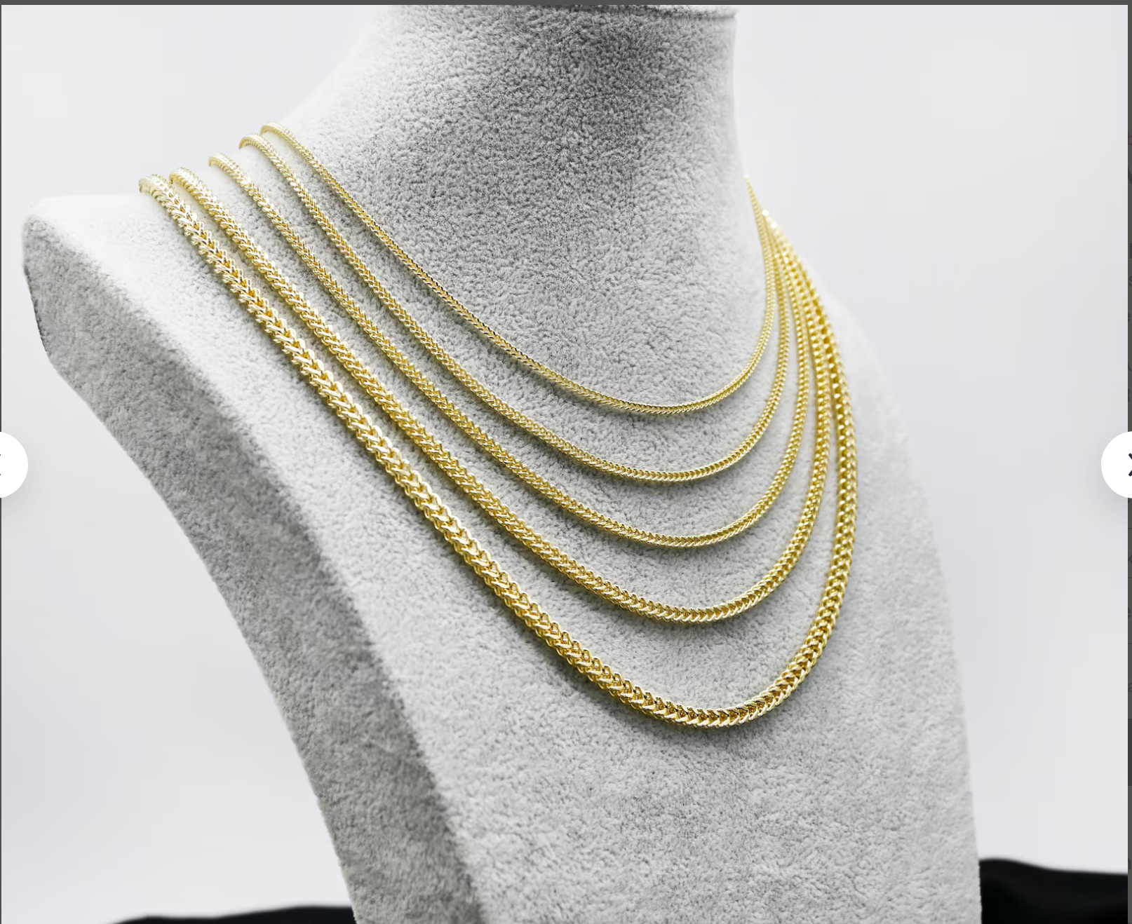 Franco Feta Chain  Necklace