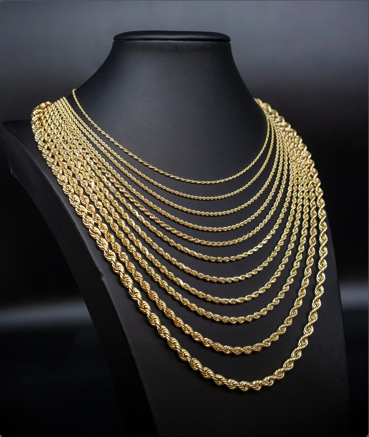 Rope Twist Chain Necklace
