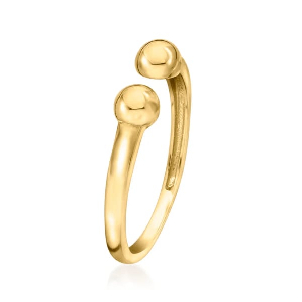 Gold Smiley Ring 2