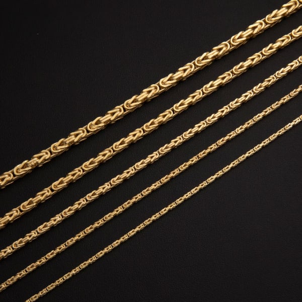 Gold Byzantine-style Necklace 3