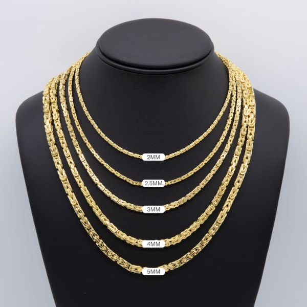 Gold Byzantine-style Necklace 2