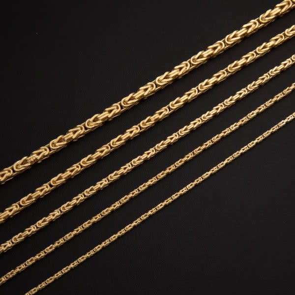 Gold Byzantine-style Necklace 3