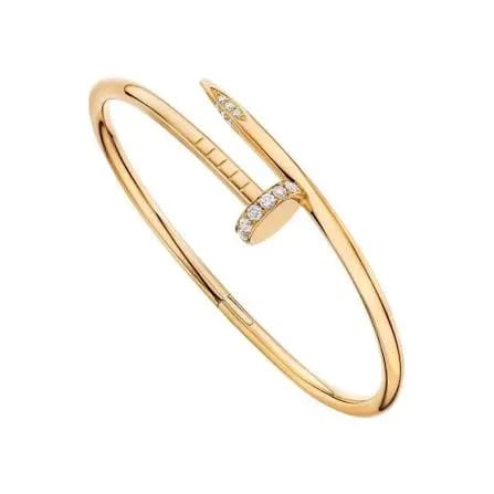 The Luxe Nail Diamond Bracelet