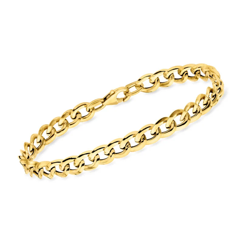 Golden Whisper Link Bracelet