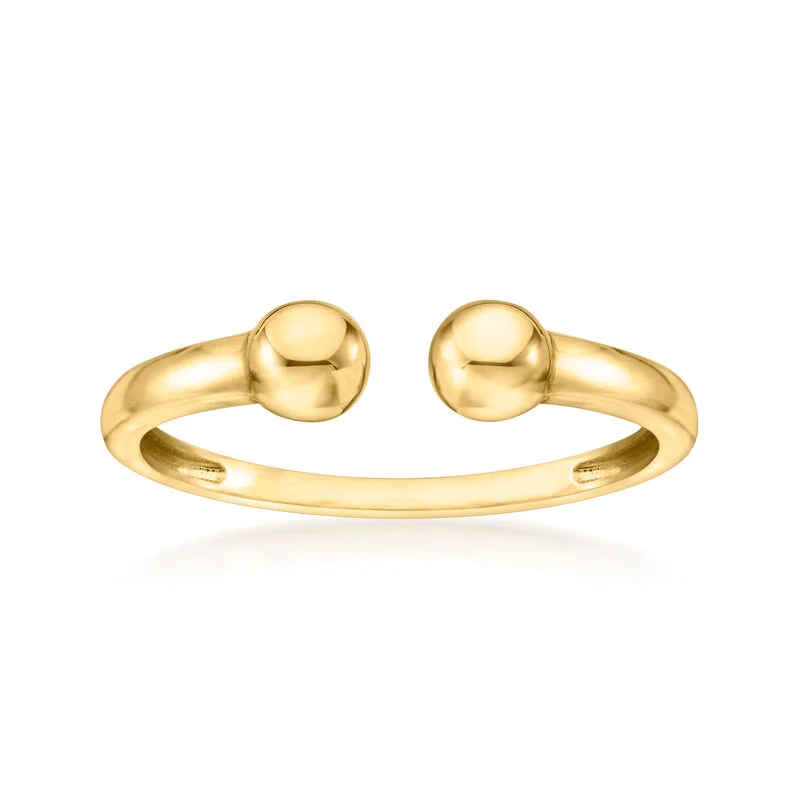 Gold Smiley Ring