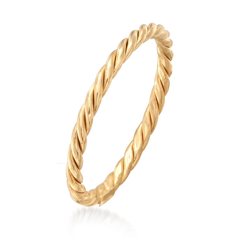 TwistAura Gold Bangle