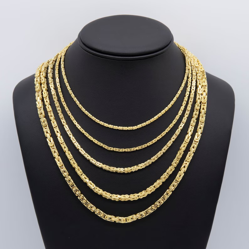 Royal Byzantine Cascade Necklace