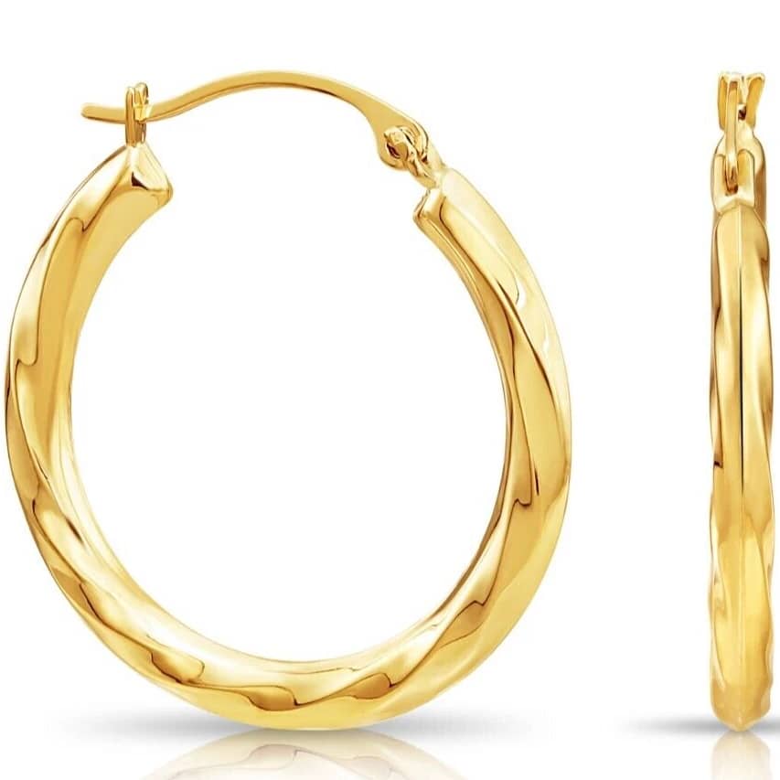 Solara Twist Hoop