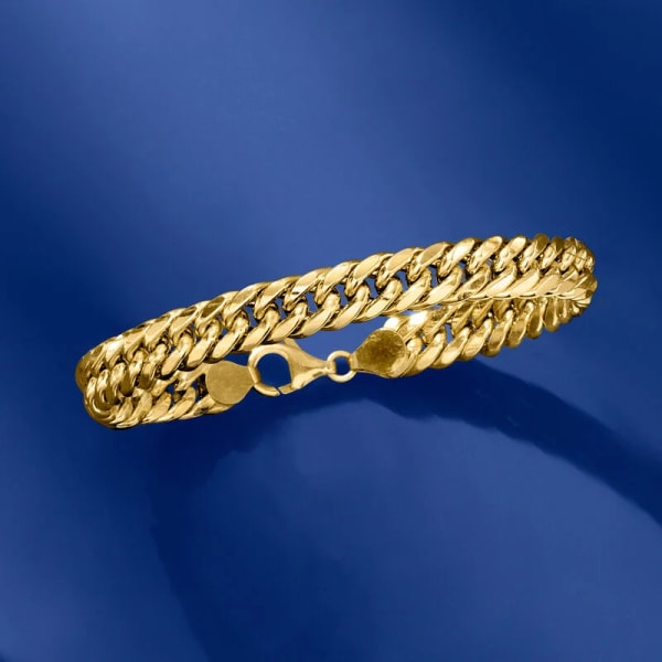 Royal Woven Cuban Bracelet