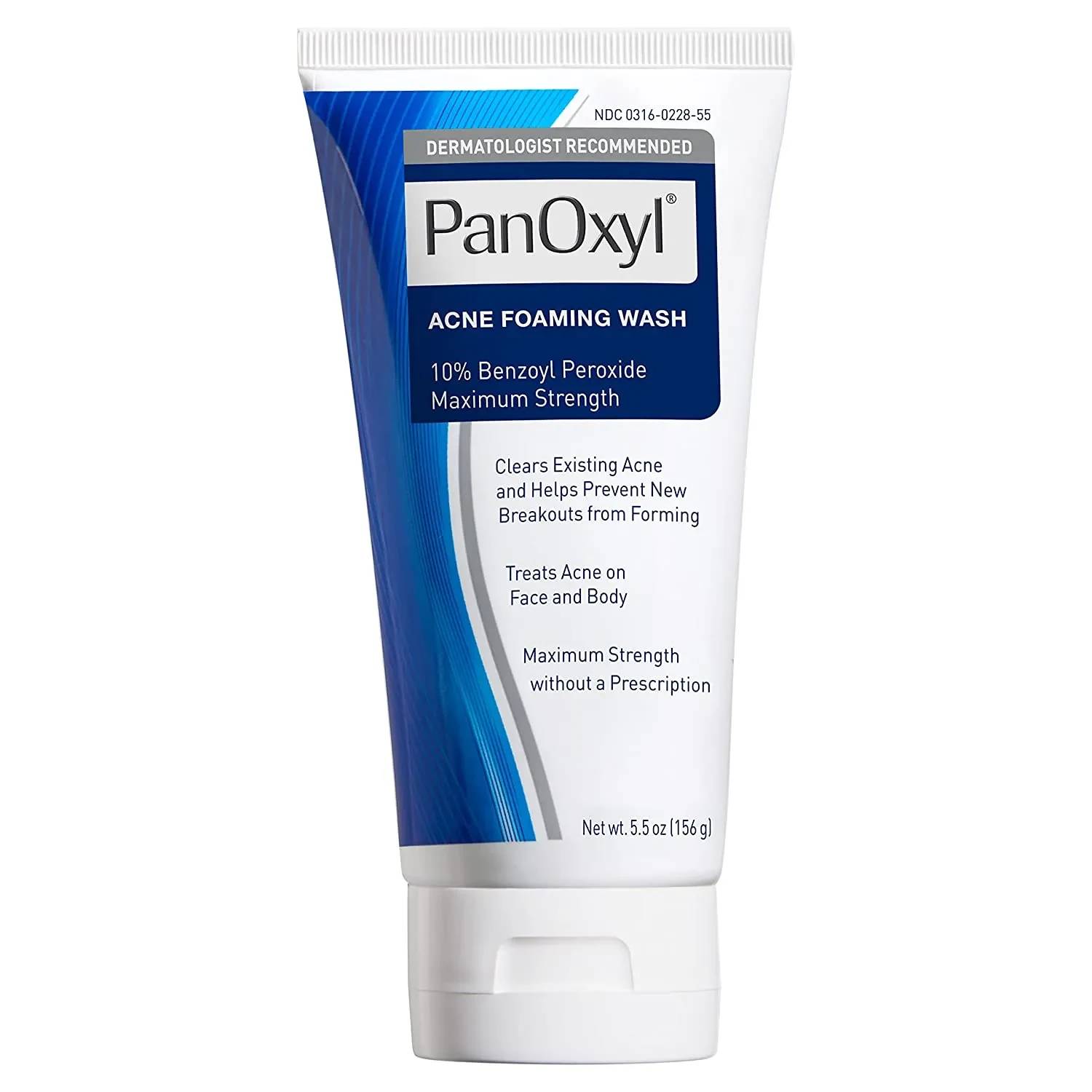 PanOxyl Acne Foaming Wash With Benzoyl Peroxide 10% – 156g