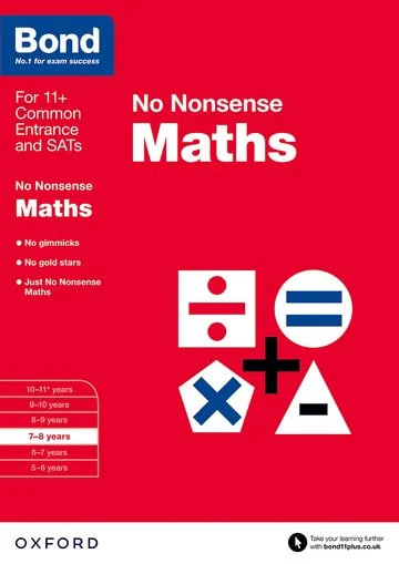 Bond Maths No Nonsense (7-8 years)