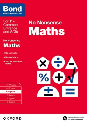 Bond Maths No Nonsense (8-9 years)