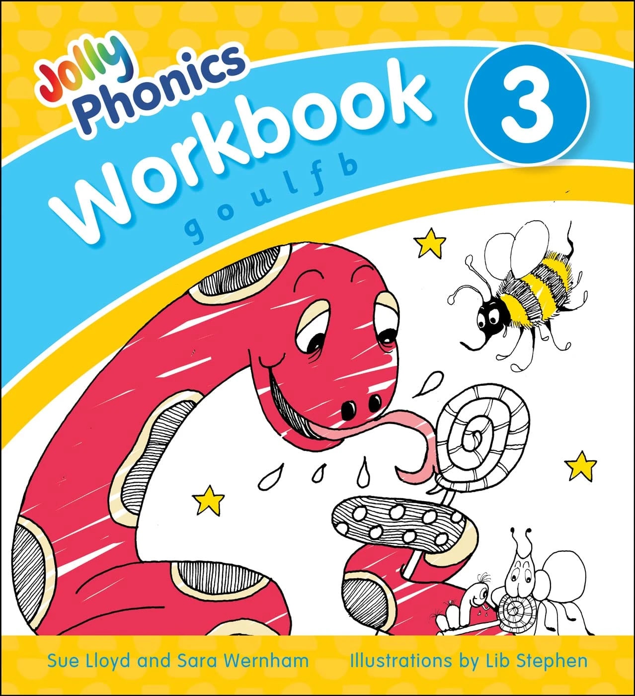 Jolly Phonics Workbook 3: g, o, u, l, f, b