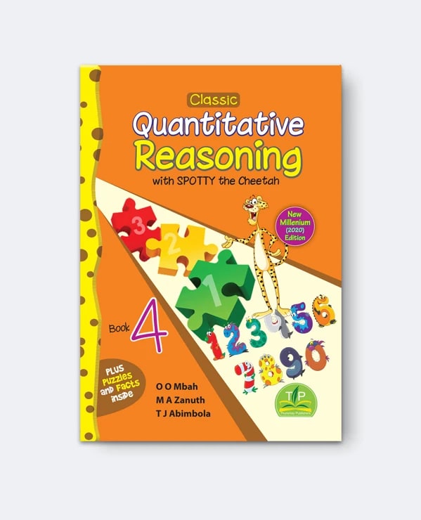 Classic Quantitative Reasoning with SPOTTY the Cheetah: Book 4