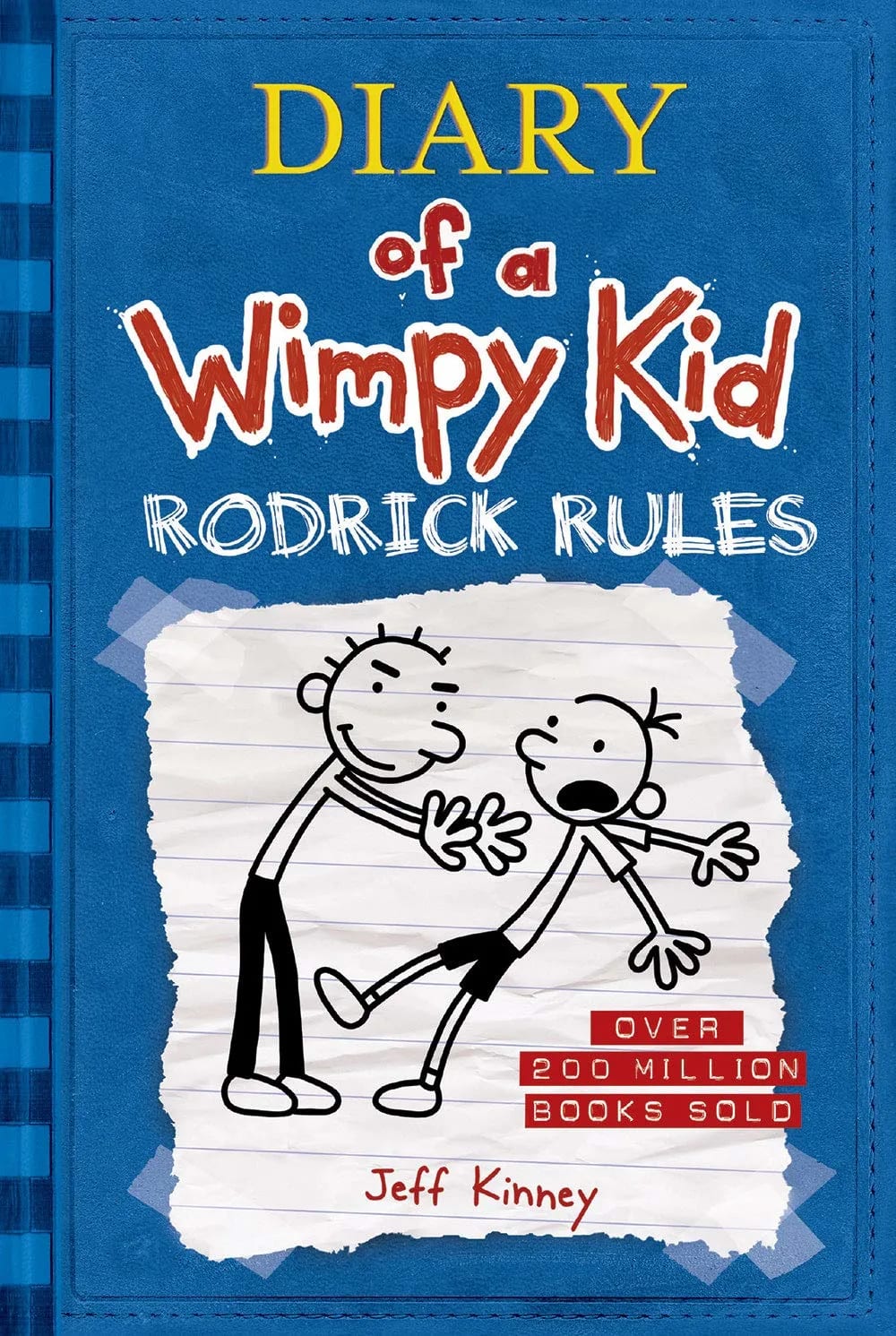 Cover of Diary of a Wimpy Kid: Rodrick Rules (Book 2) by Jeff Kinney