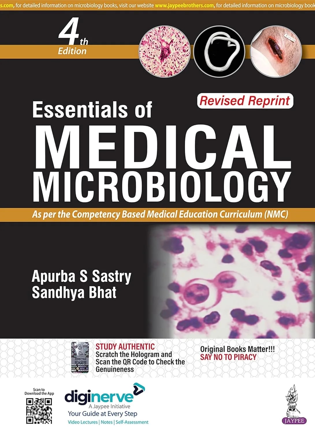 Cover of Essentials of Medical Microbiology by Apurba Sastry, Sandhya Bhat
