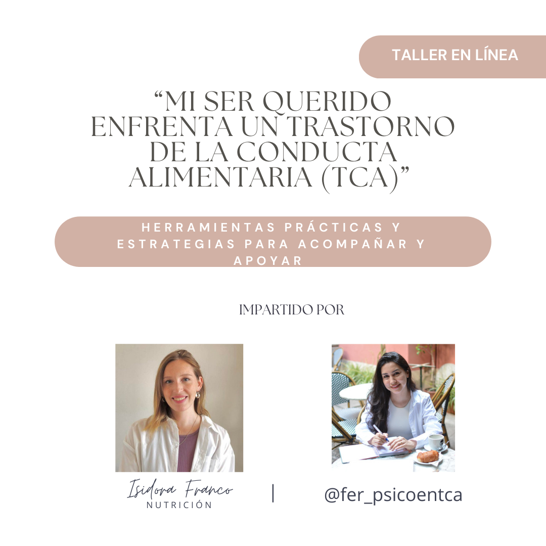 Mi ser querido ENFRENTA UN TRASTORNO DE LA CONDUCTA ALIMENTARIA (TCA)