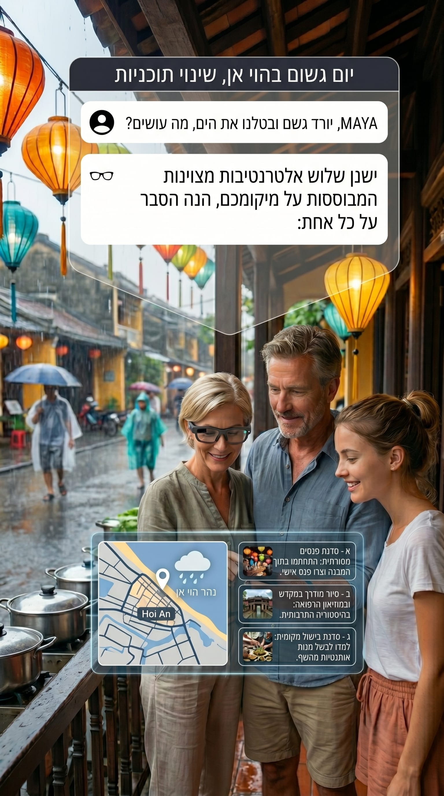 תרחיש שימוש ב-MAYA 5