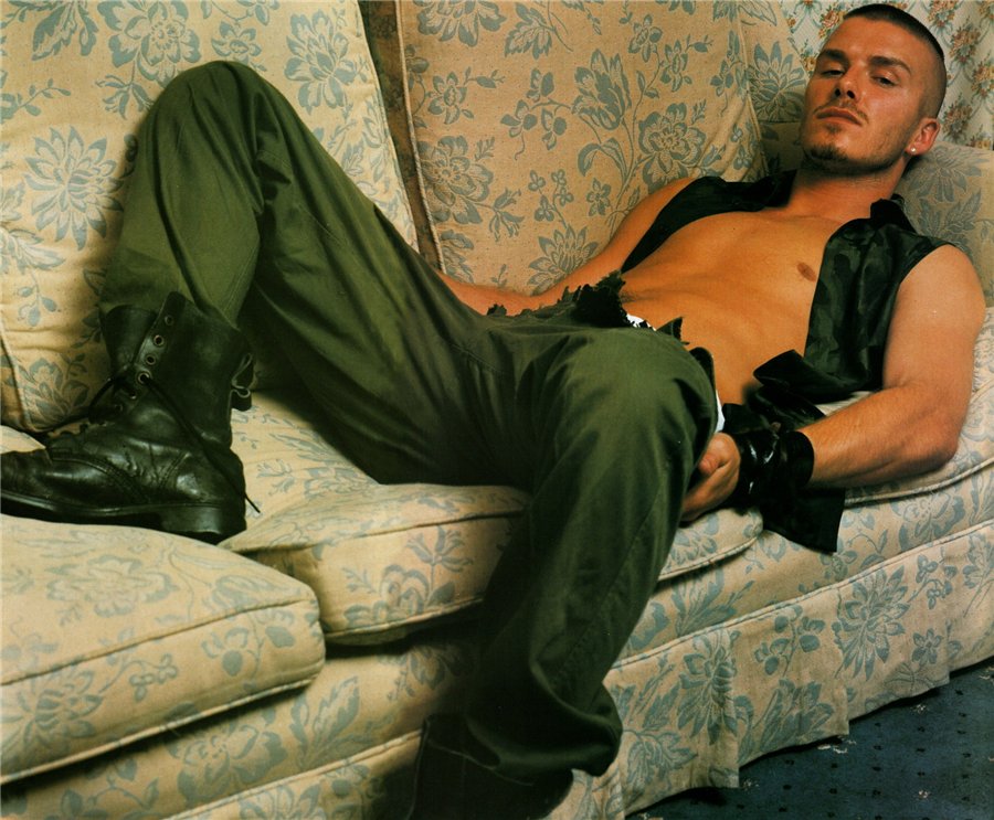 Дэвид Бекхэм, 2000. Фото: ARENA HOMME PLUS