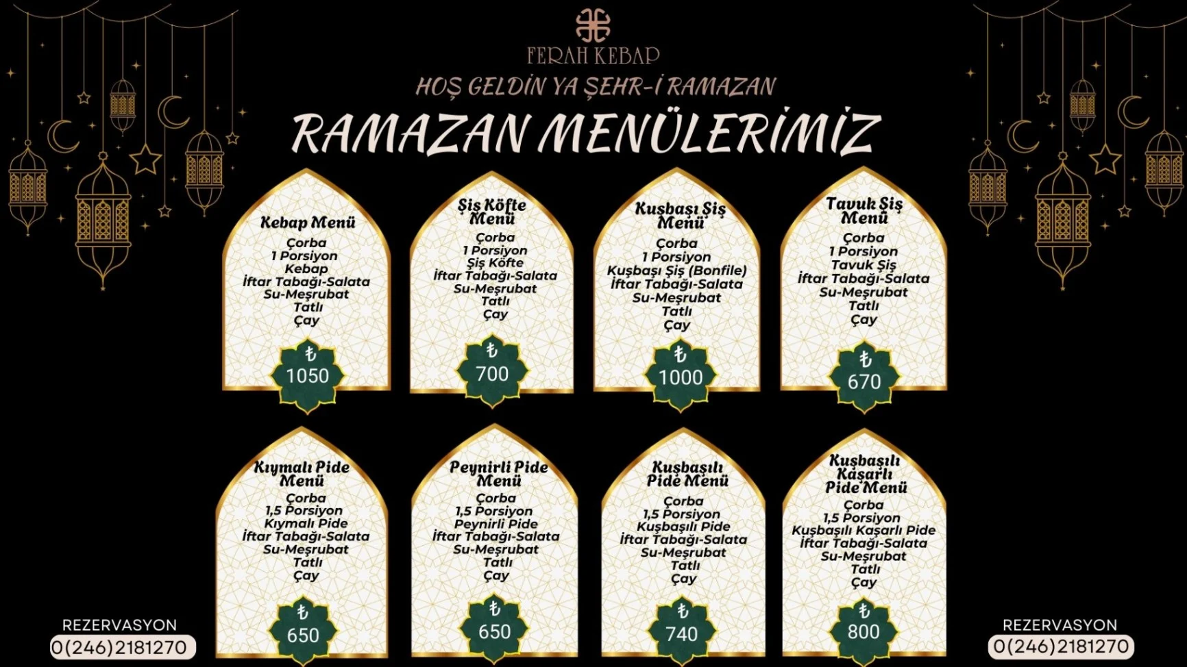 Ramazan Menüsü