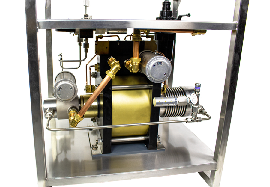Çift Etkili İki Kademeli Gas Booster GPU