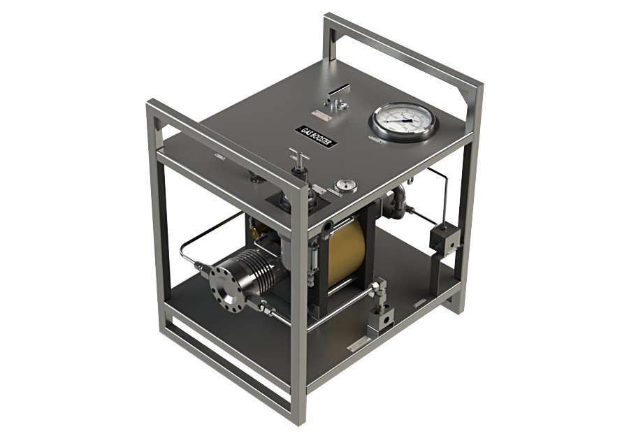 Çift Etkili İki Kademeli Gas Booster GPU