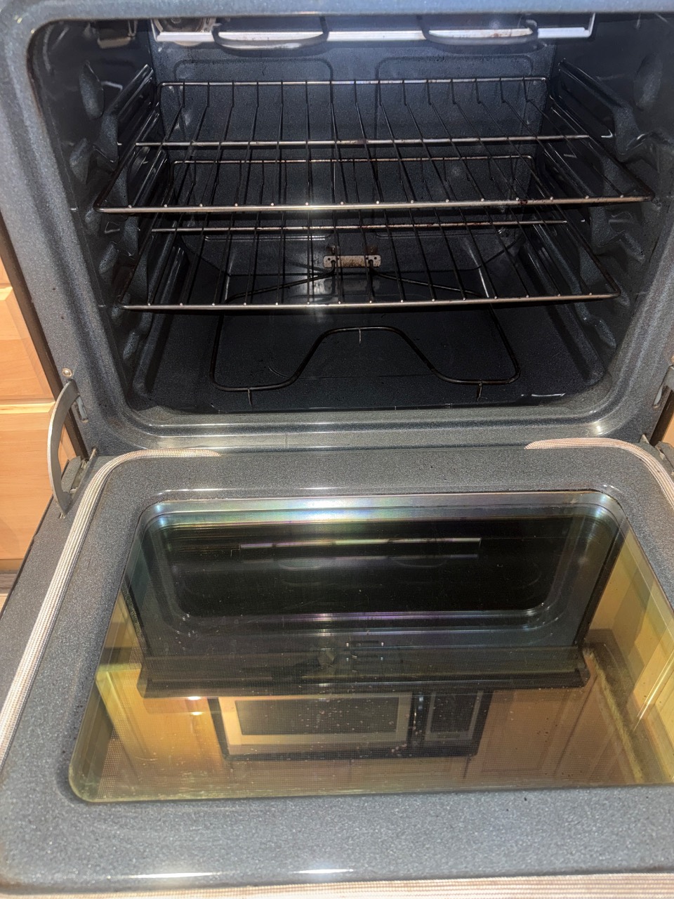 Oven after