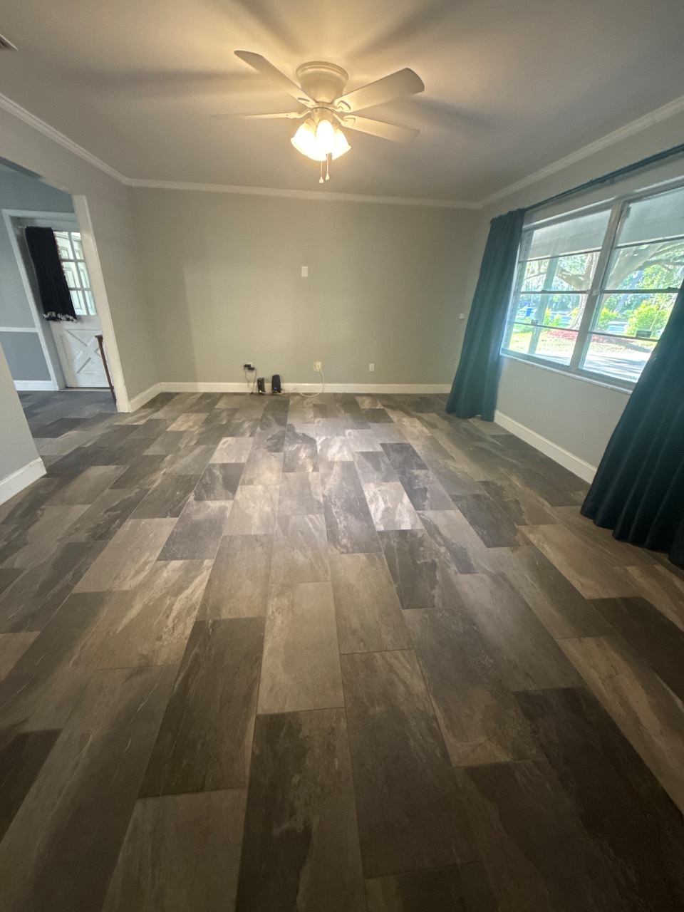 Living room before