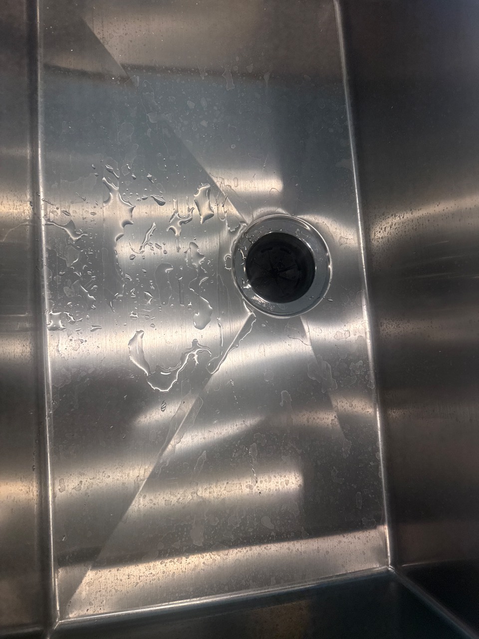 Kitchen sink before