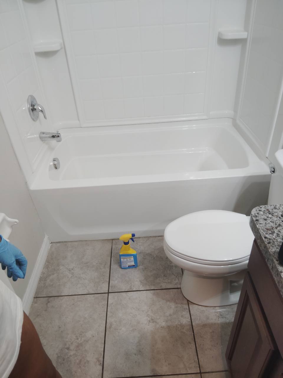 Bathroom after
