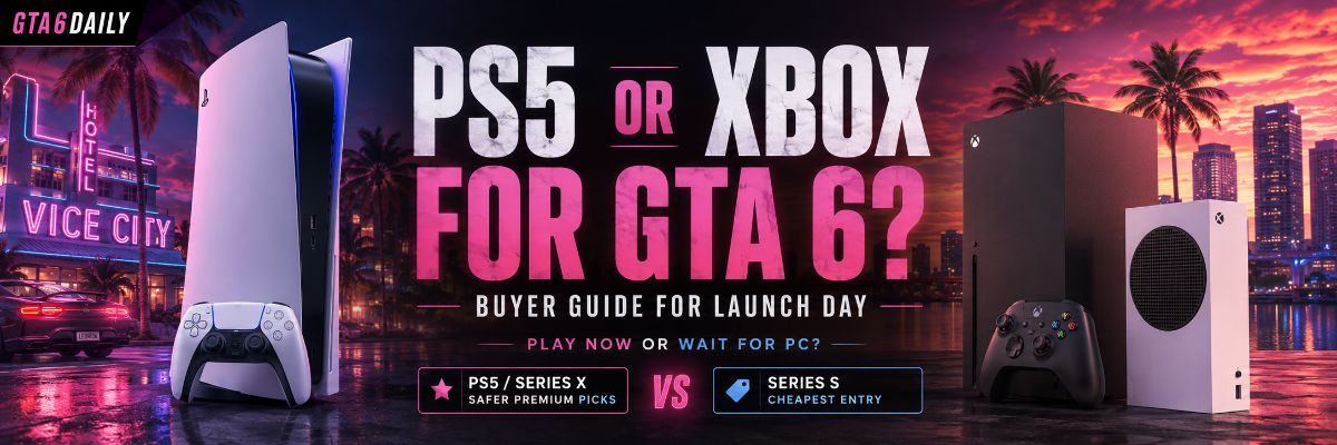 Should You Buy a PS5 or Xbox Just for GTA 6? by GTA6 Daily