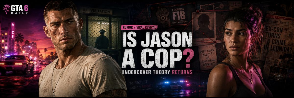Is Jason an Undercover Cop in GTA 6? The Theory Is Spreading Again