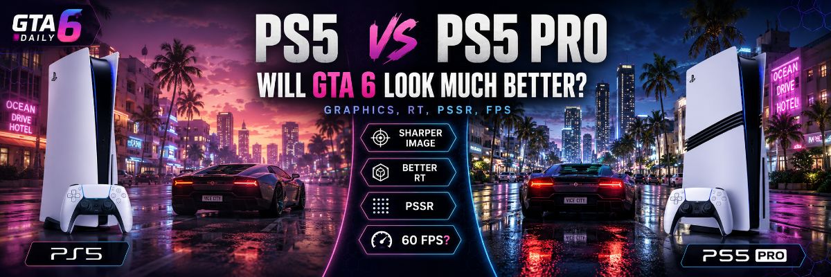 Will GTA 6 Look Much Better on PS5 Pro Than the Base PS5?