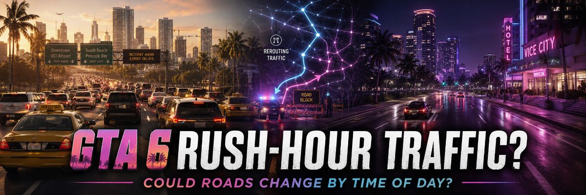 Could GTA 6 Have Rush-Hour Traffic That Changes by Time of Day?