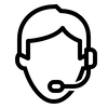 Icono servicio al cliente