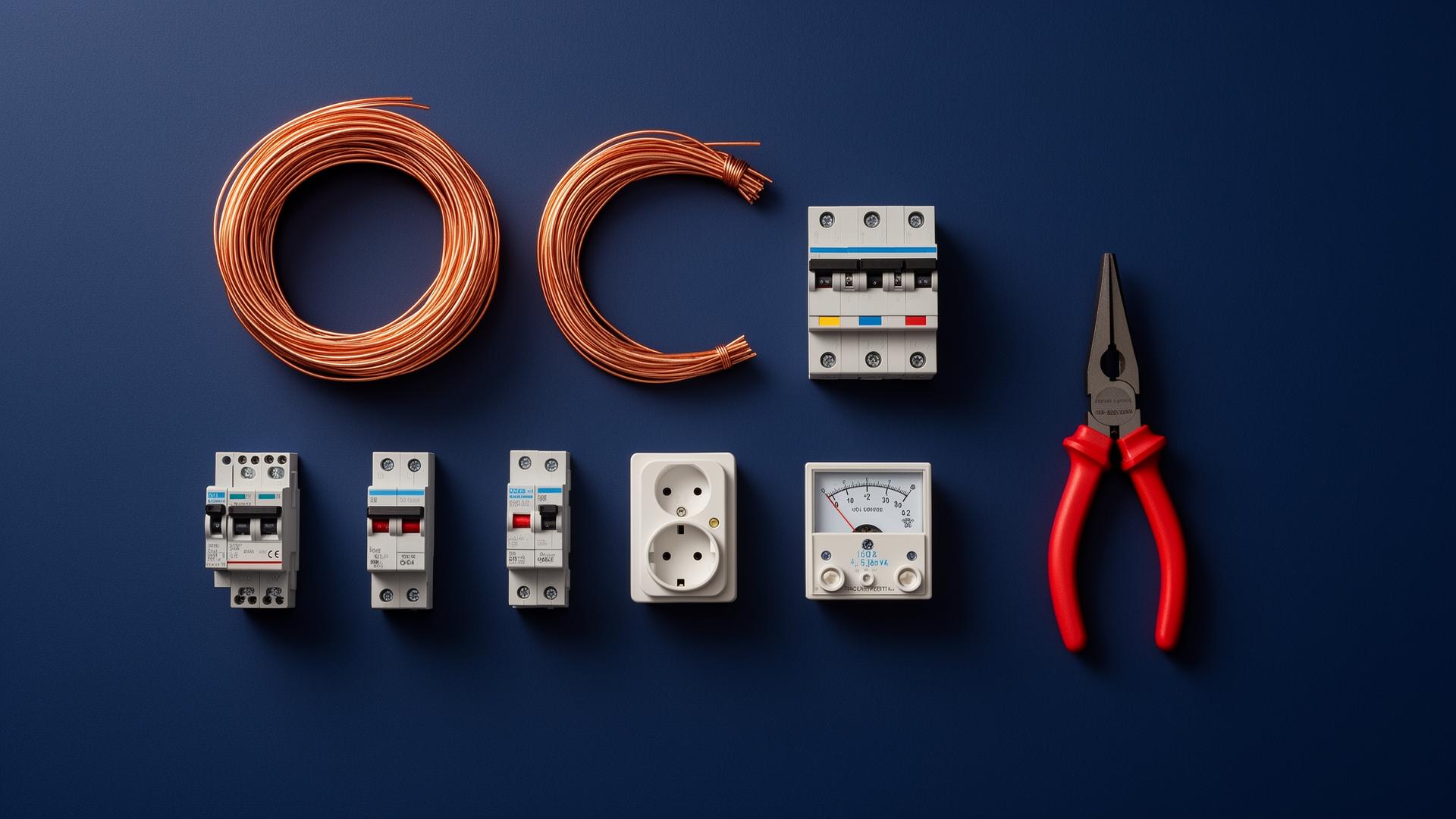 Assorted high-quality electrical components