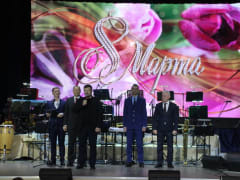 В Ейске прошёл концерт к 8 Марта