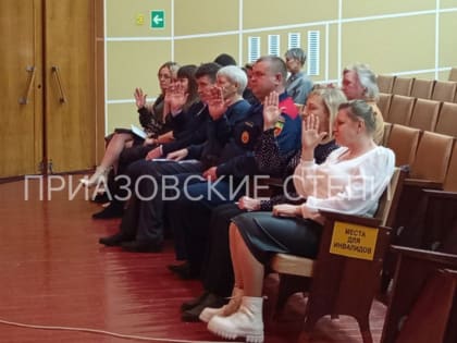 Сегодня состоялась отчётная сессия Камышеватского сельского поселения Ейского района