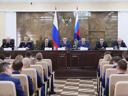 Губернатор Вениамин Кондратьев принял участие в расширенном заседании коллегии краевой прокуратуры