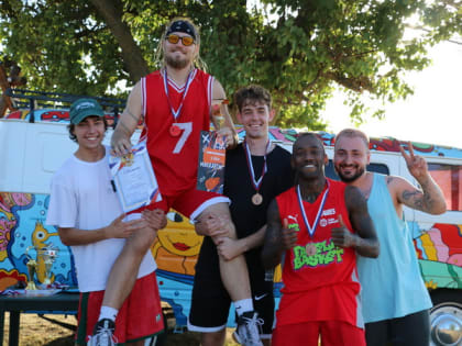 В Ейске прошёл турнир по стритболу