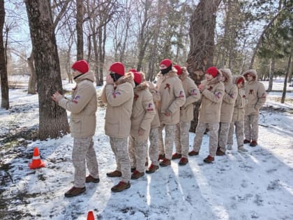В Ейске прошла районная военно-патриотическая игра «Вьюга-2025»