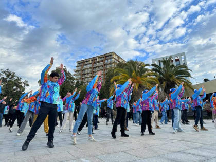 В Сочи состоялся легкоатлетический забег «Утро олимпийца»