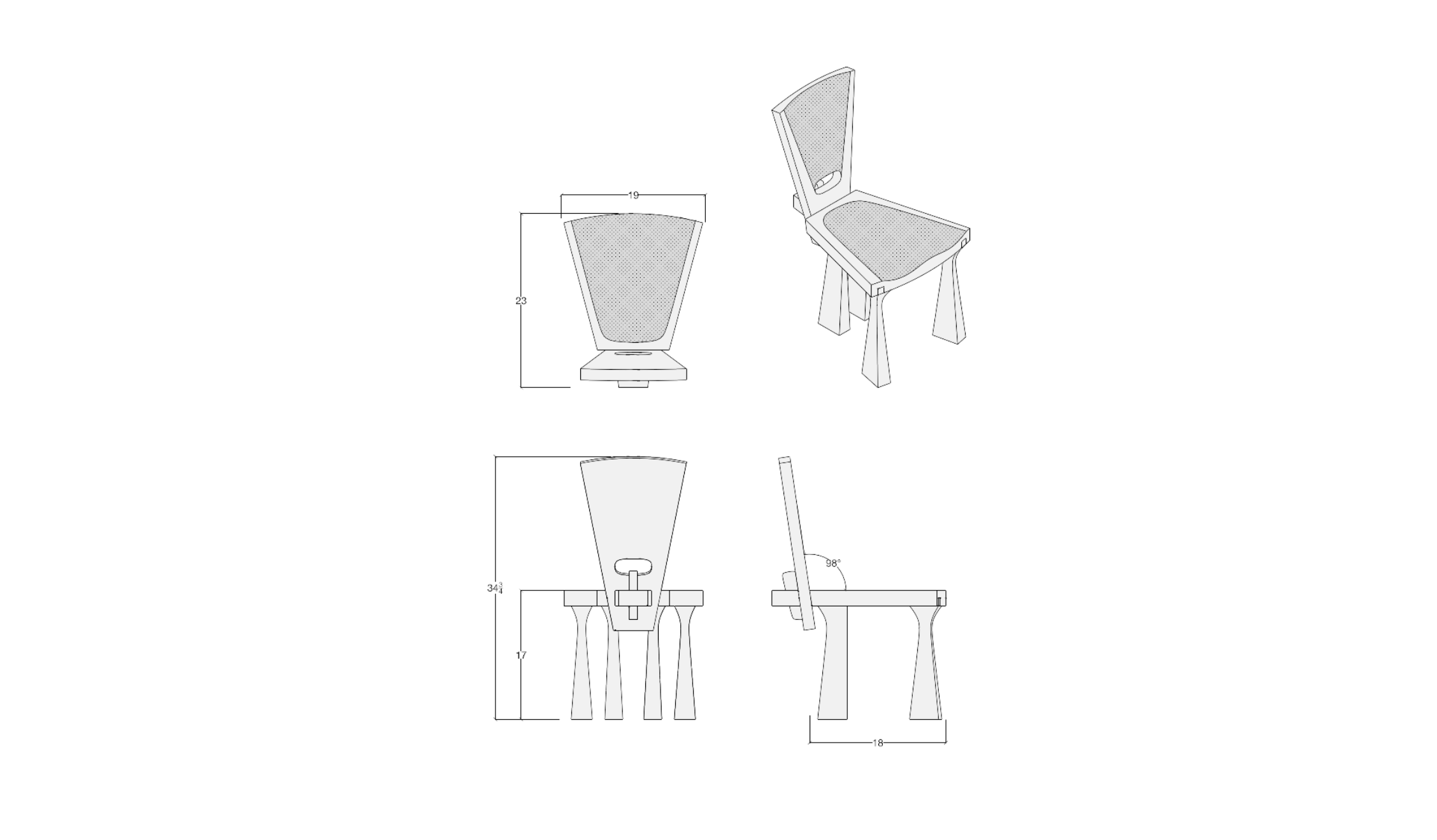 WEDGE CHAIR — plate 4