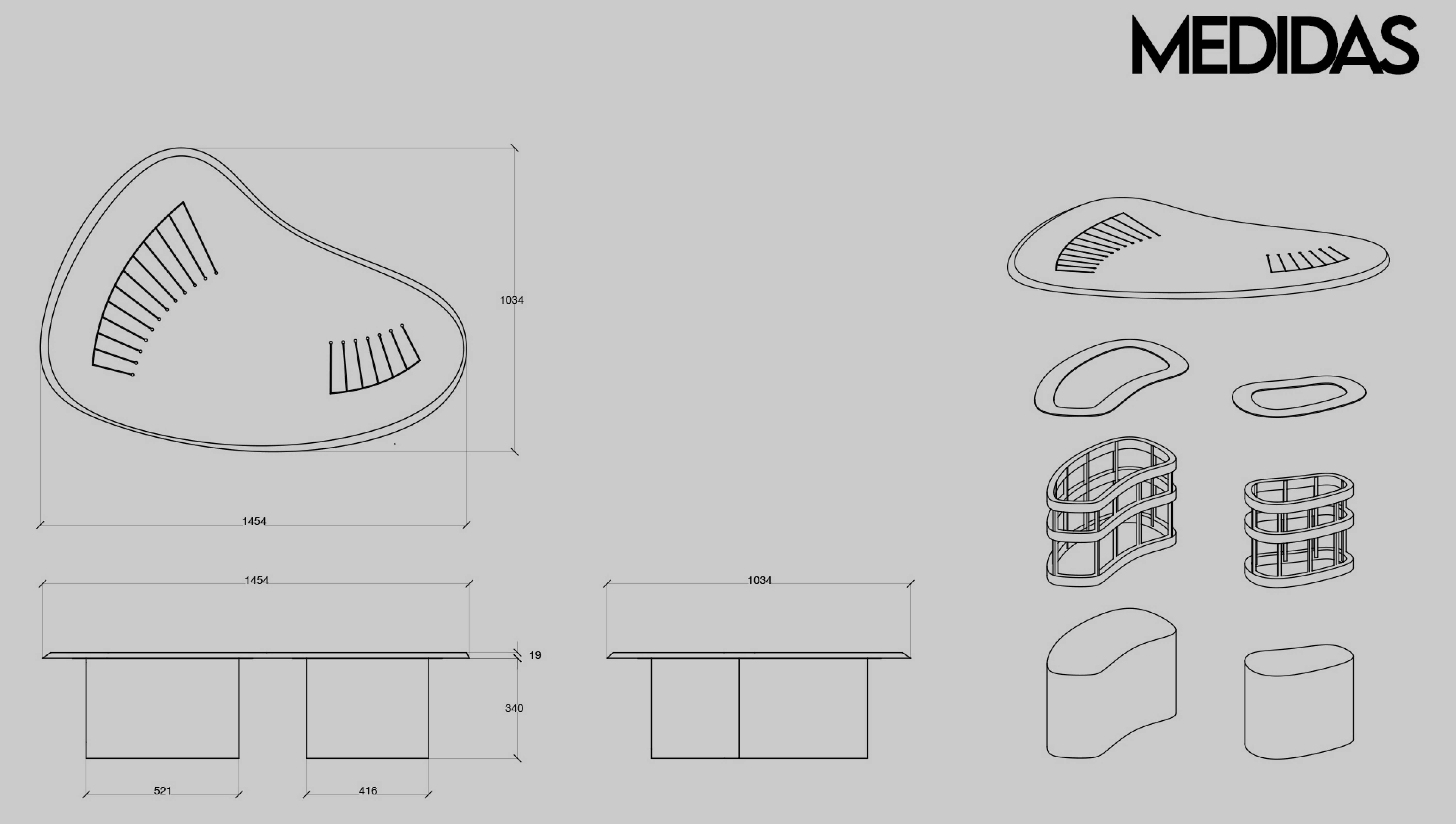 LANGO TABLE — plate 9