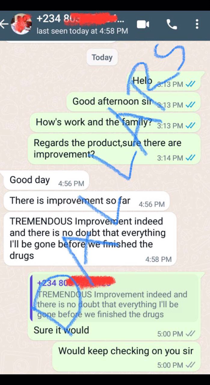 Customer feedback