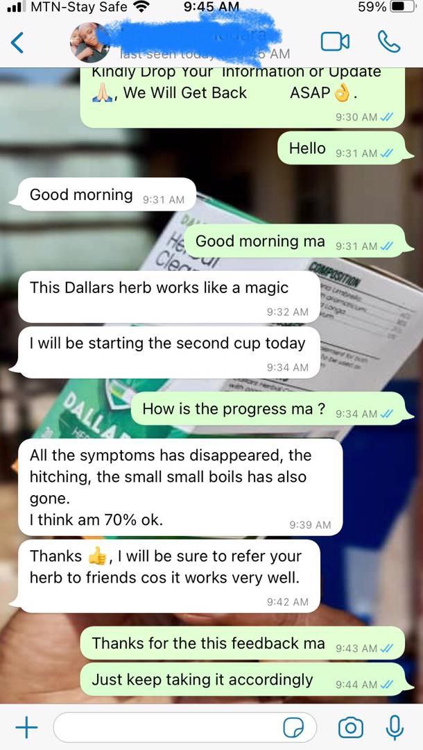 Customer feedback