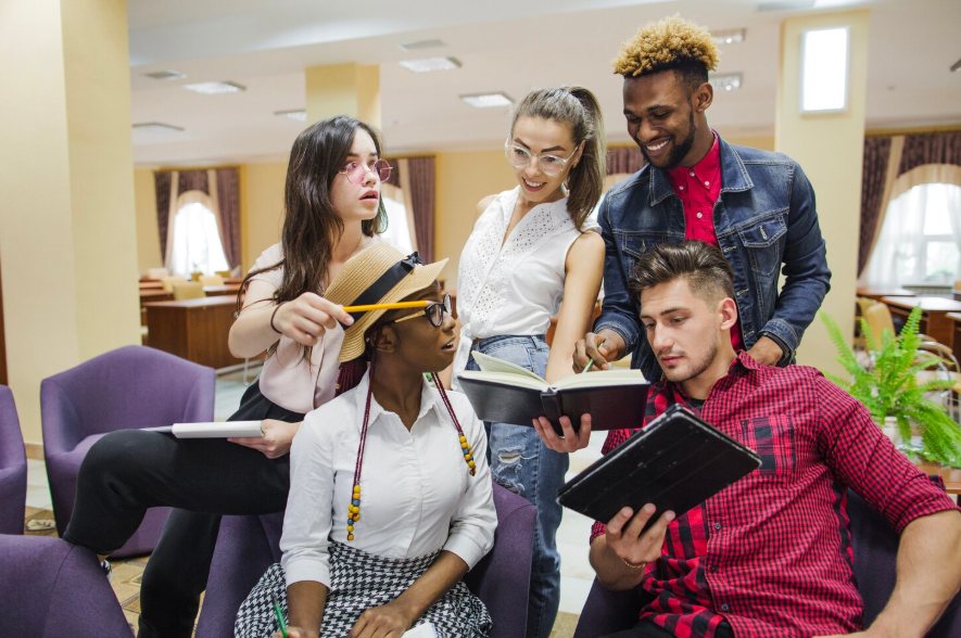 African youth group community