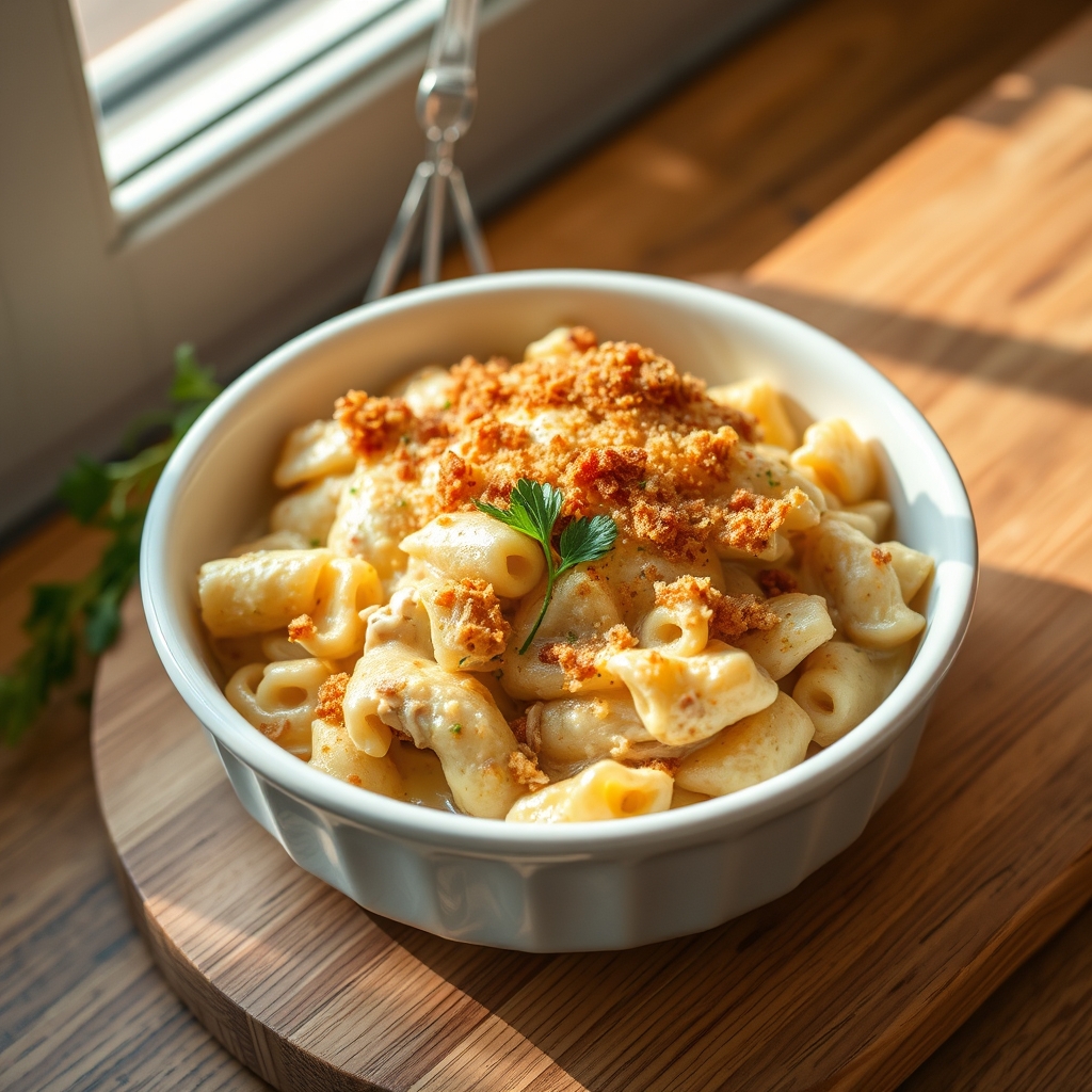 Turkey Tetrazzini dish
