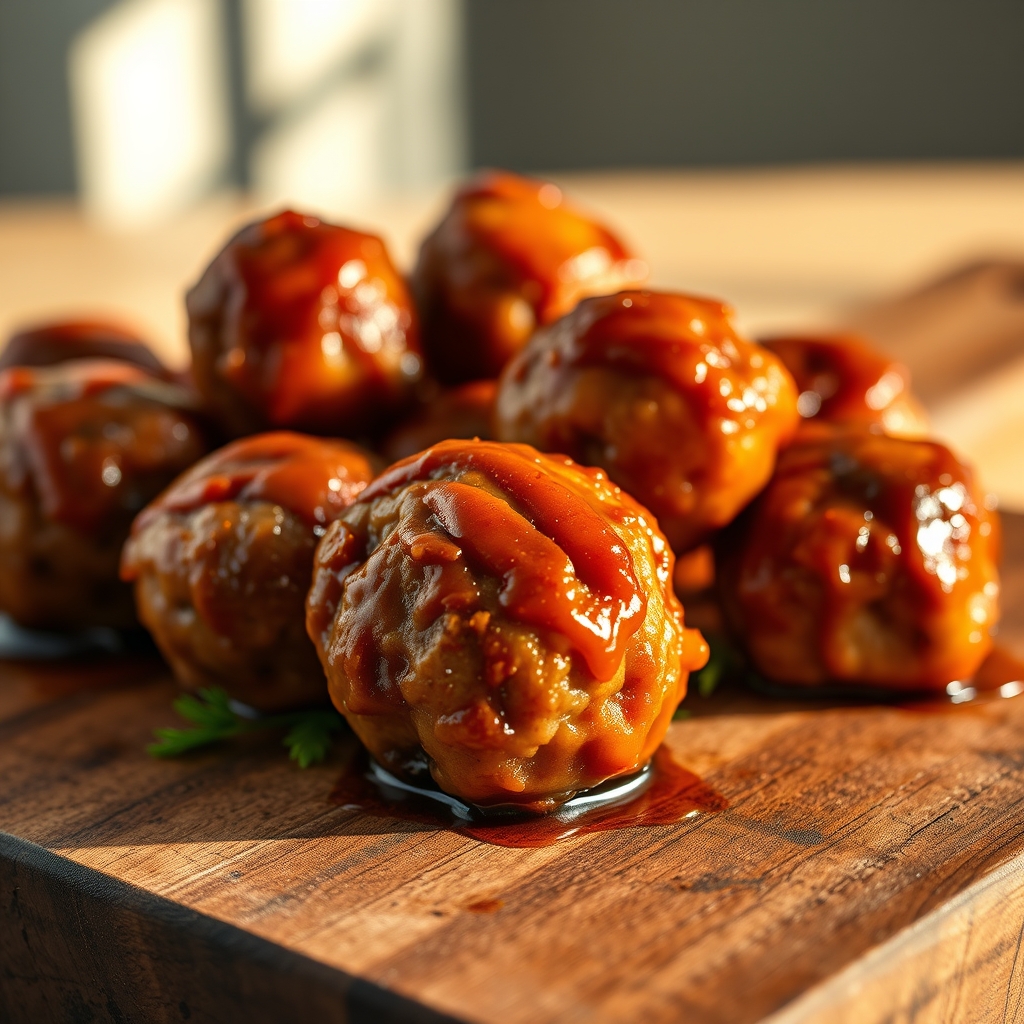 Delicious turkey meatballs dish